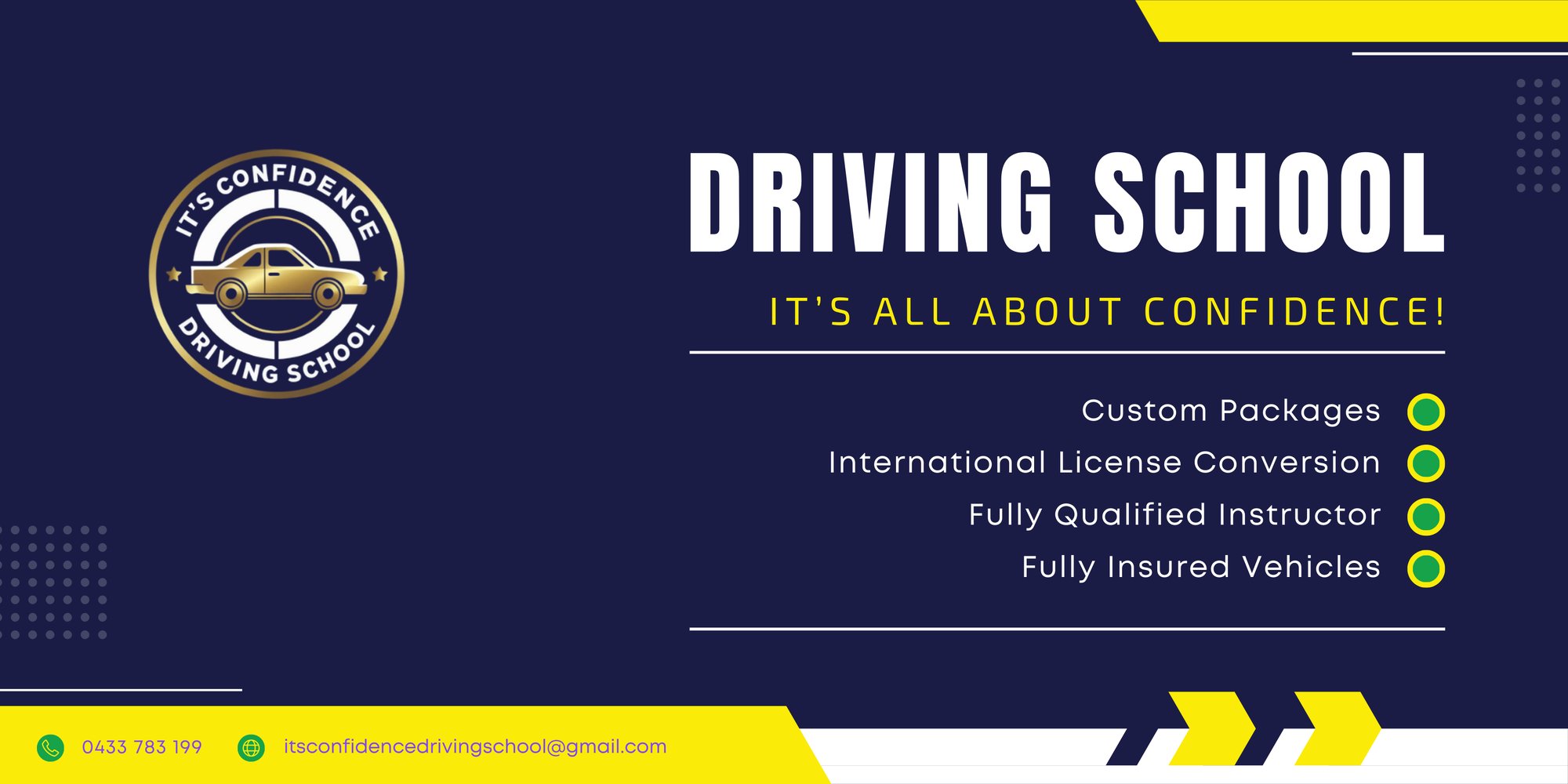 It’s all about confidence! It’s all about confidence!